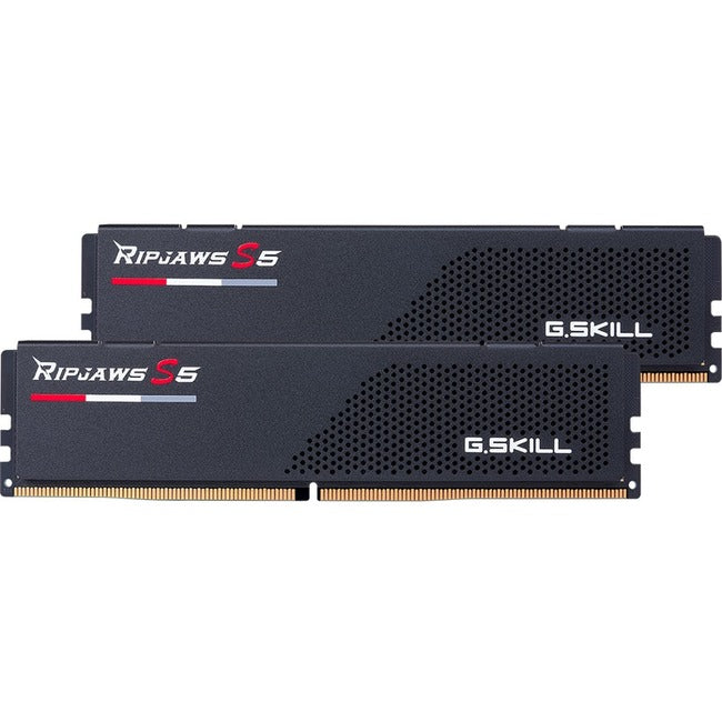 G.SKILL Ripjaws S5 RAM Module for Desktop PC, Motherboard - 64 GB (2 x 32GB) - DDR5-5600/PC5-44800 DDR5 SDRAM - 5600 MHz - CL36 - 1.25 V G.SKILL Ripjaws S5 RAM Module for Desktop PC, Motherboard - 64 GB (2 x 32GB) - DDR5-5600/PC5-44800 DDR5 SDRAM - 5600 MHz - CL36 - 1.25 V